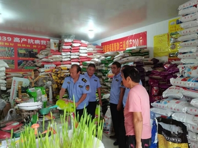 虞姬鎮(zhèn) 規(guī)范農(nóng)業(yè)生產(chǎn)，強化種子經(jīng)營，助力鄉(xiāng)村振興